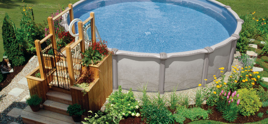 Pool Decking Above Ground, Small Above Ground Pool Ideas