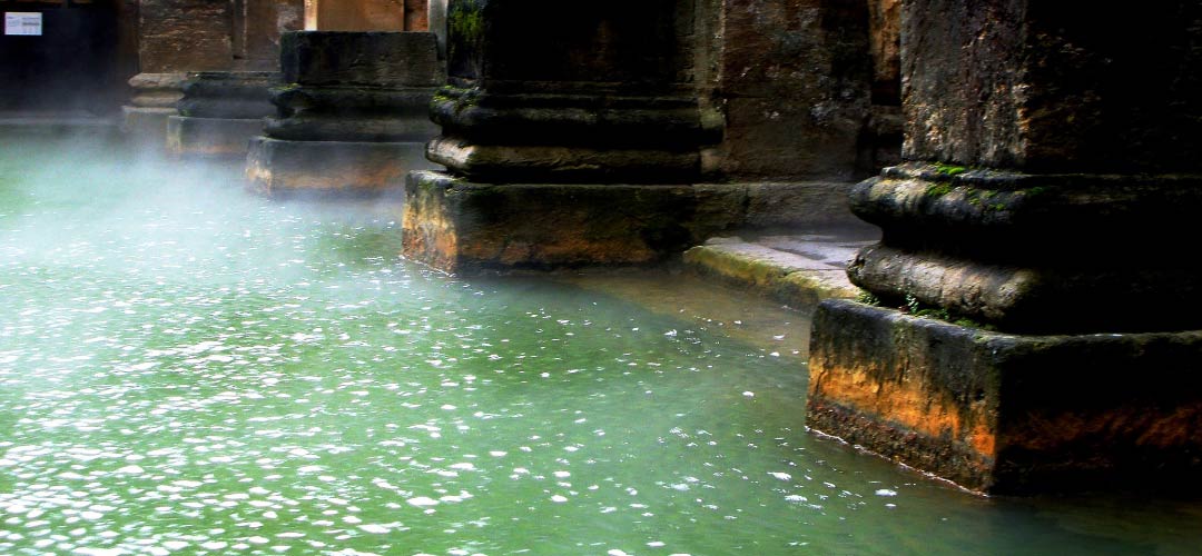 Ancient Roman Pools, First Heated Swimming Pool 
