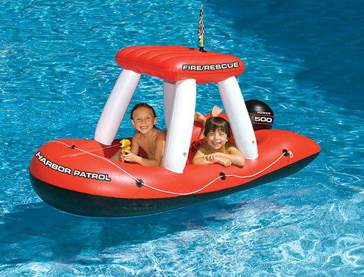 Fireboat Pool Squirter | Squirters Inflatable Pool Floats