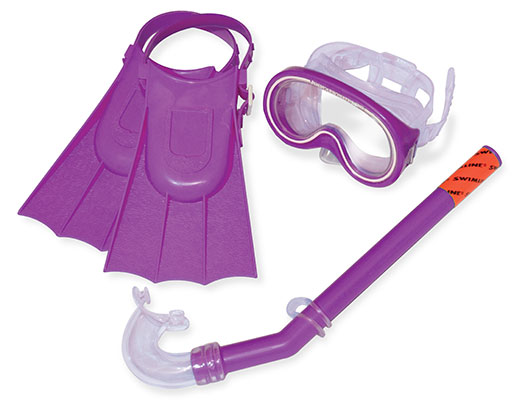 Snorkel Fin and Mask For Kids | Pool Accessories