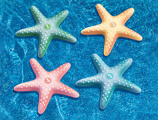 Starfish Shape Dive Toys | Pool Diving Toys | Pool Summer Toys