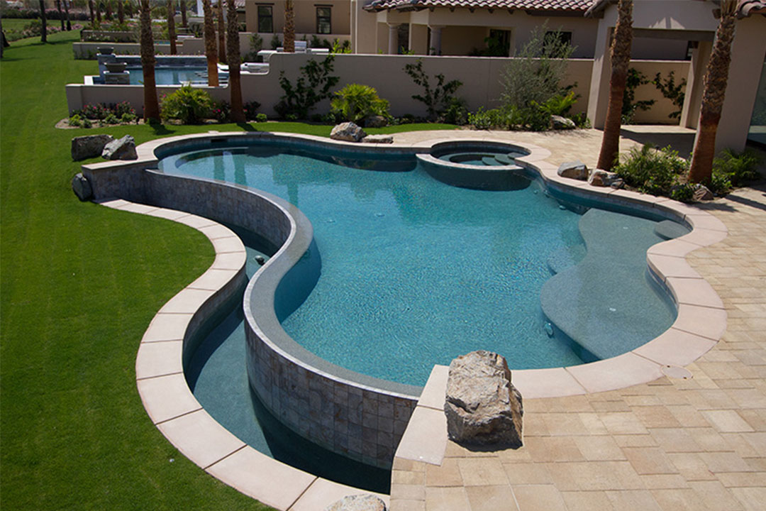 Backyard Free-Form Pool Shape
