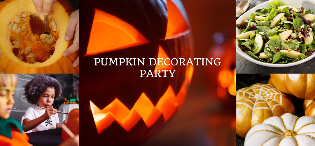 pumpkin decorating party autumn party ideas