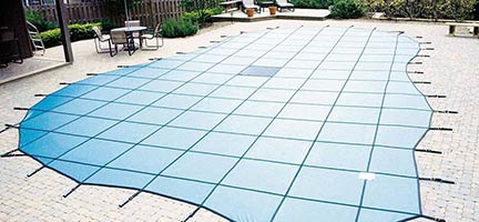 Swimming Pool with Winter Cover