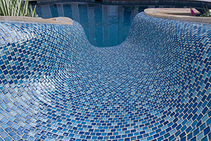 Gunite Free Form Shape Swimming Pool with  Water Color