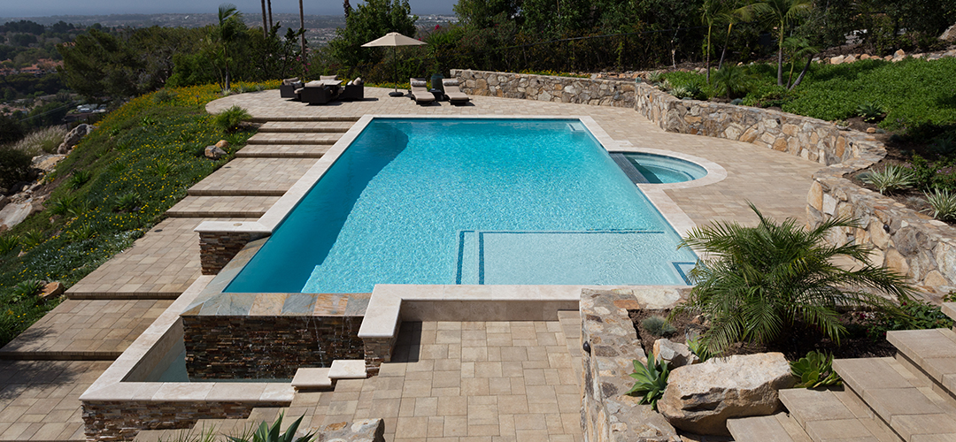 Ingorund Pool with Hot Tub | Outdoor Living