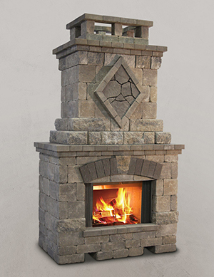 Cashmere fireplace