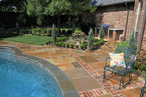 Rustic - Warm Tone Pavers by Bright Blue Waters