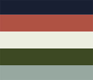 World Colors: Navy Blue, Rouge Pink, White Cream, Juniper Green, Pewter Grey