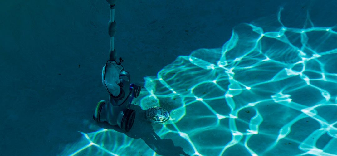 pool pressure side-cleaner underwater