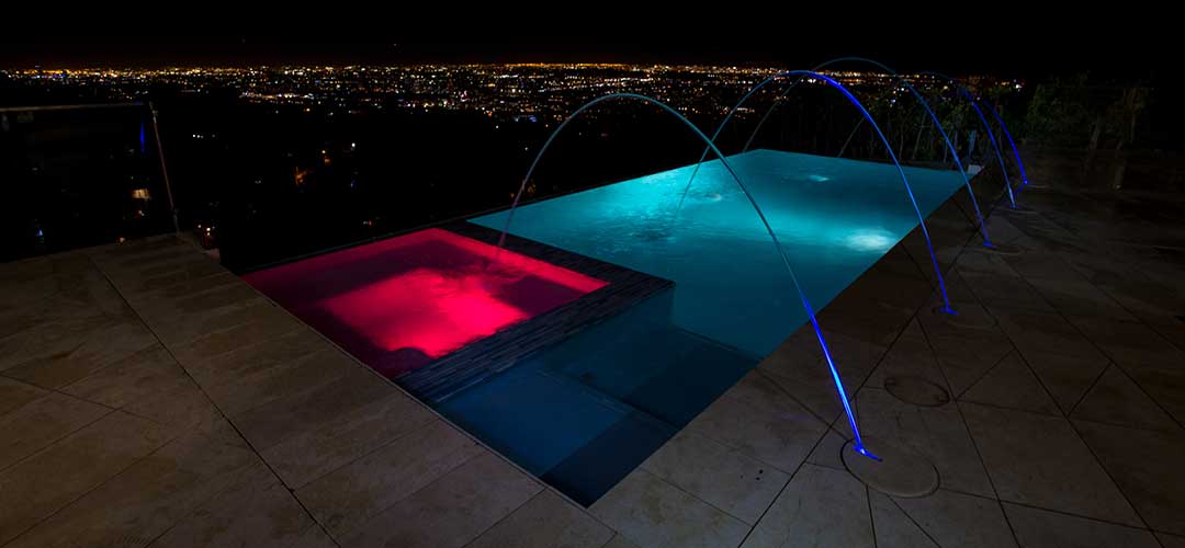 fiber optic pool lighting
