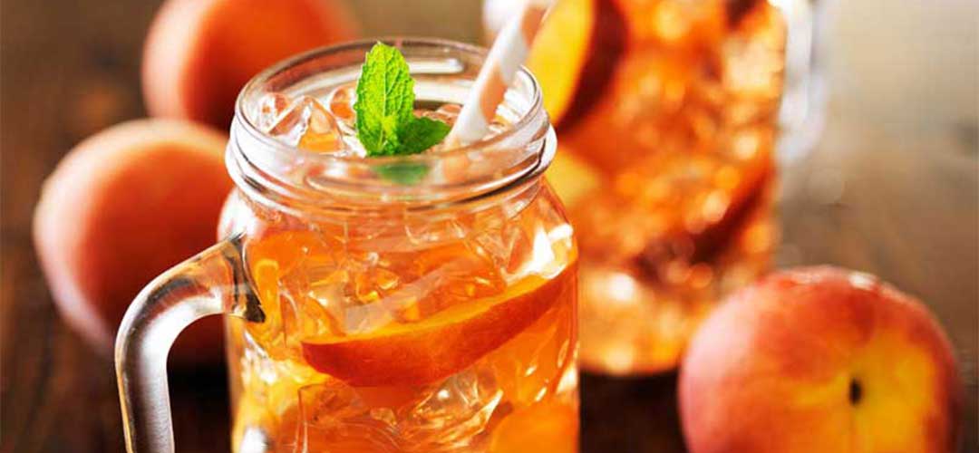 Peach Iced Tea, Summer Tea Recipe