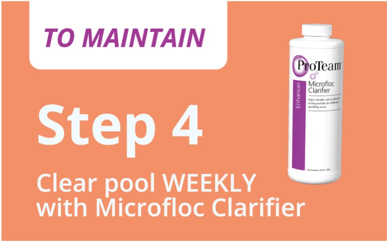 ProTeam’s Microfloc Clarifier, Pool Shock Treatment